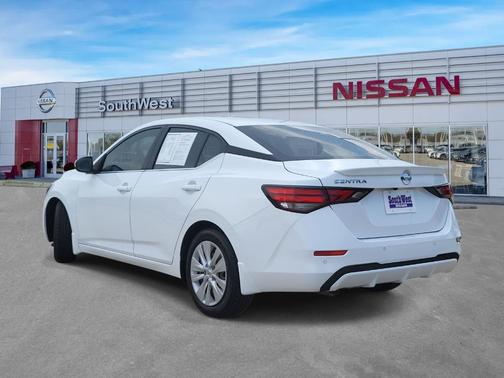 Cloud White 2021 Nissan Sentra S