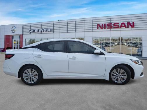 Cloud White 2021 Nissan Sentra S