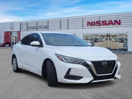 Cloud White 2021 Nissan Sentra S