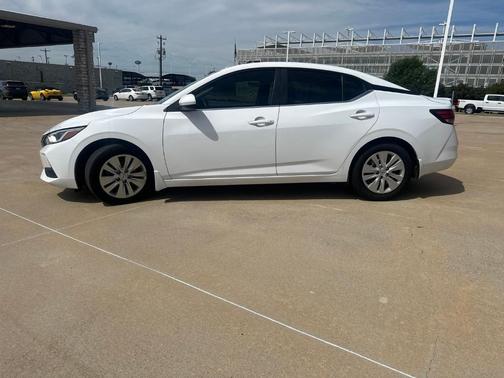 Cloud White 2021 Nissan Sentra S