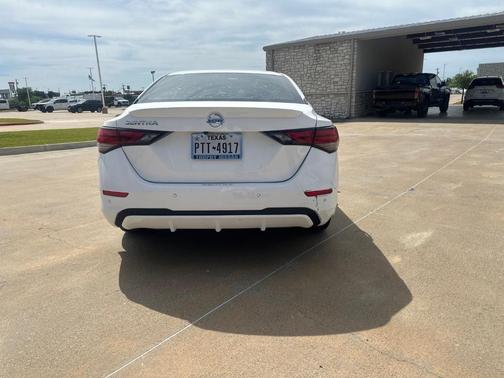 Cloud White 2021 Nissan Sentra S
