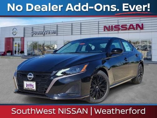 Black 2026 Nissan Altima 2.5 SV