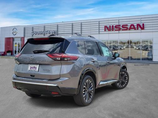Gun Metallic 2026 Nissan Rogue Platinum