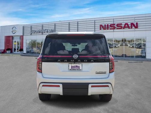 Everest White P 2026 Nissan Armada Platinum Reserve