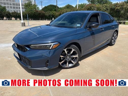Blue 2025 Honda Civic Hybrid TOURING