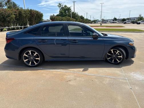 Blue 2025 Honda Civic Hybrid TOURING