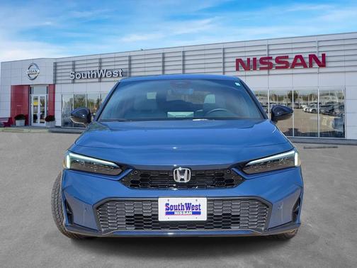 Blue 2025 Honda Civic Hybrid TOURING
