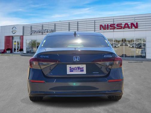 Blue 2025 Honda Civic Hybrid TOURING