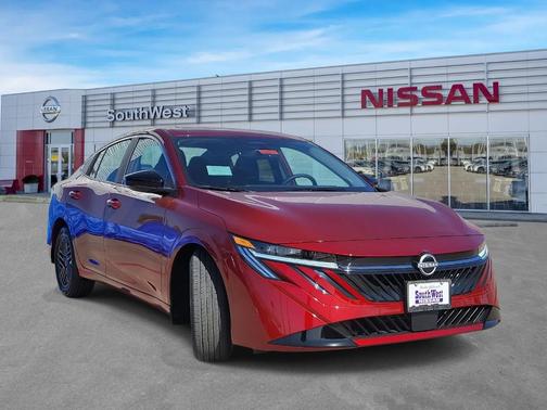 Scarlet Ember 2026 Nissan Sentra SV