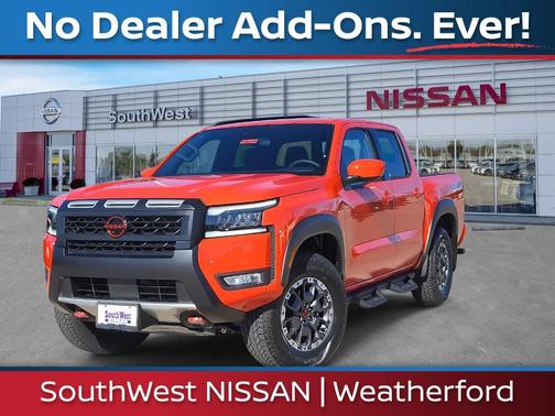 Afterburn Orang 2026 Nissan Frontier PRO-4X