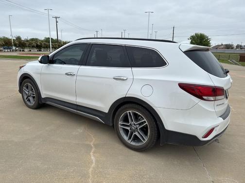 Monaco White 2017 Hyundai SANTA FE Limited Ultimate