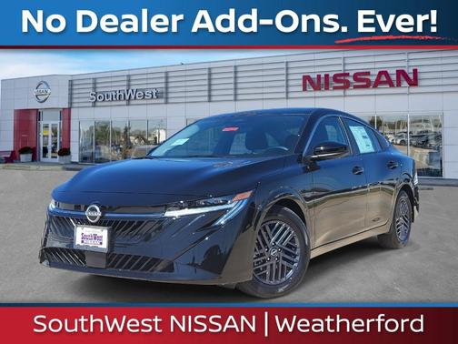 Black 2026 Nissan Sentra SV