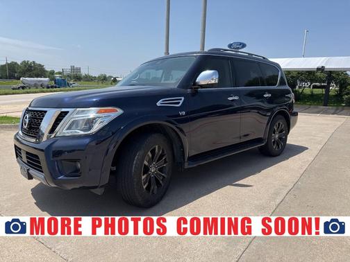 Hermosa Blue 2019 Nissan Armada Platinum