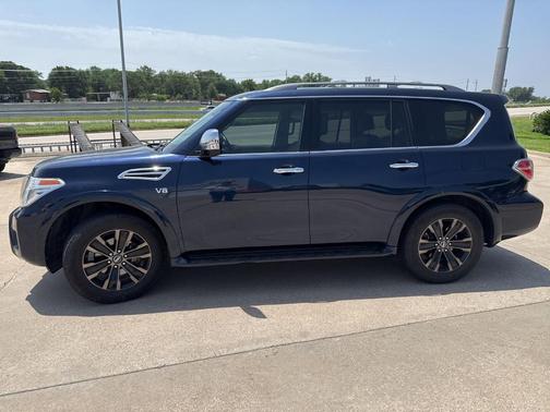 Hermosa Blue 2019 Nissan Armada Platinum