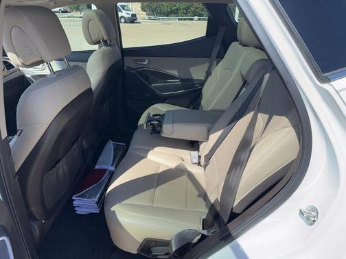 Frost White Pearl 2018 Hyundai Santa Fe Sport 2.0L Turbo Ultimate