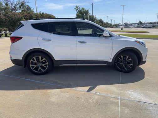 Frost White Pearl 2018 Hyundai Santa Fe Sport 2.0L Turbo Ultimate