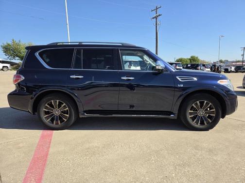Hermosa Blue Pearl 2020 Nissan Armada Platinum 4WD