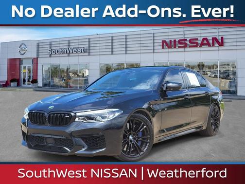 Black Sapphire Metallic 2018 BMW M5 Base