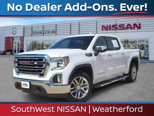 Summit White 2020 GMC Sierra 1500 SLT