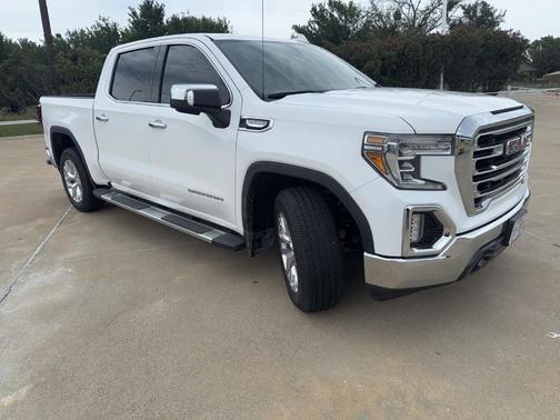 Summit White 2020 GMC Sierra 1500 SLT