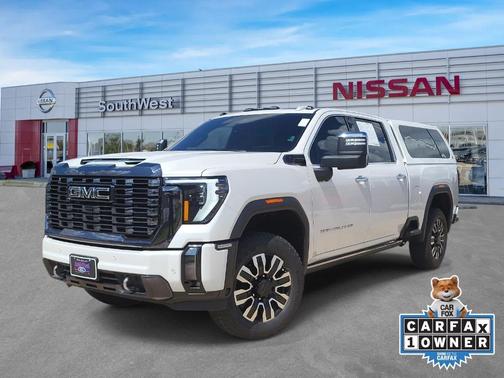 White Frost Tri-Coat 2024 GMC Sierra 2500 Denali Ultimate