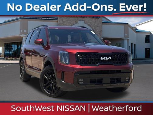Red 2024 Kia Telluride SX-Prestige X-Line