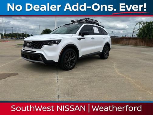 Glacial White Pearl 2022 Kia Sorento SX Prestige