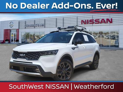 Glacial White Pearl 2022 Kia Sorento SX Prestige