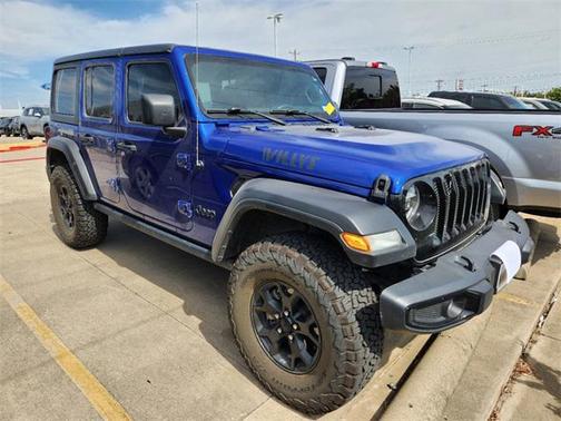 Ocean Blue Metallic Clearcoat 2020 Jeep Wrangler Unlimited Sport