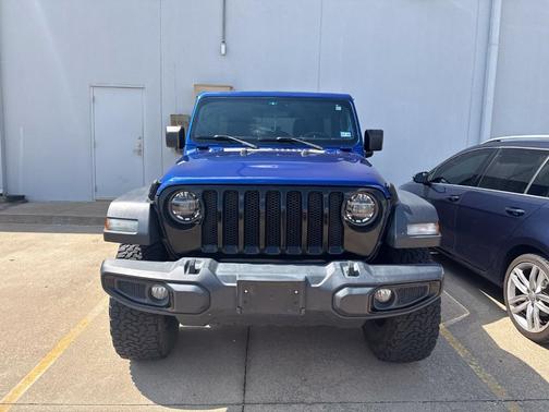 Ocean Blue Metallic Clearcoat 2020 Jeep Wrangler Unlimited Sport
