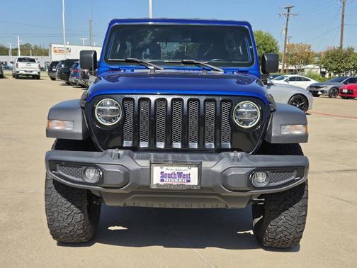 Ocean Blue Metallic Clearcoat 2020 Jeep Wrangler Unlimited Sport
