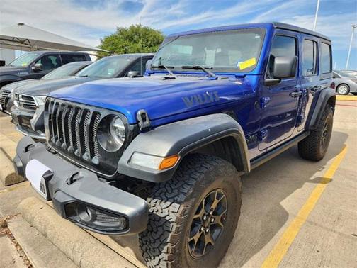 Ocean Blue Metallic Clearcoat 2020 Jeep Wrangler Unlimited Sport