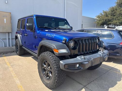 Ocean Blue Metallic Clearcoat 2020 Jeep Wrangler Unlimited Sport