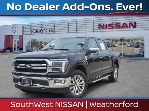 Black Metallic 2024 Ford F-150 Lariat