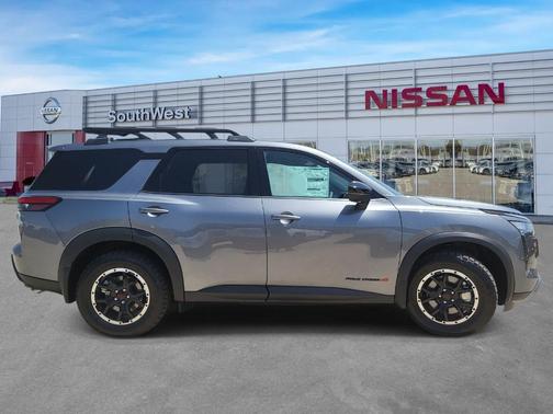 Gun Metallic 2026 Nissan Pathfinder Rock Creek