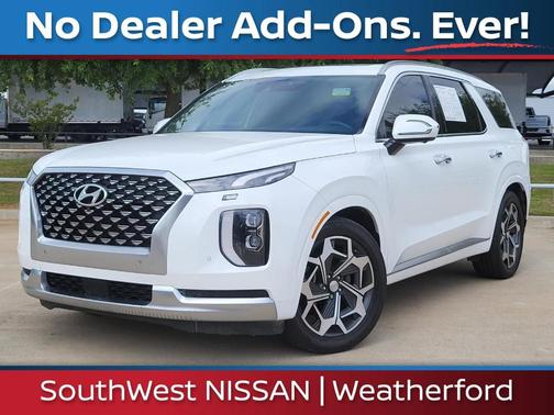 Hyper White 2022 Hyundai PALISADE Calligraphy