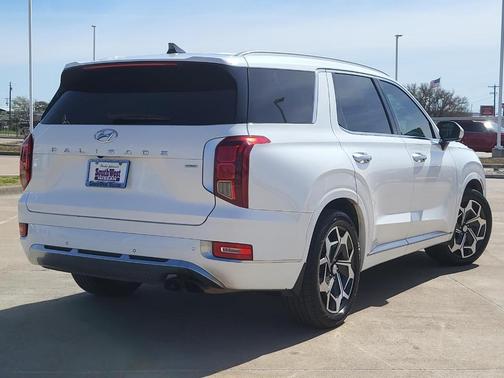 Hyper White 2022 Hyundai PALISADE Calligraphy