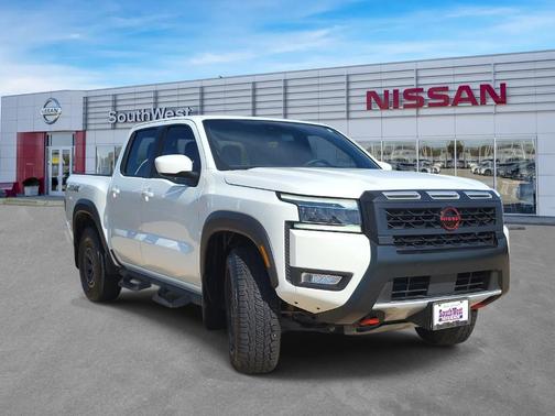 Glacier White 2025 Nissan Frontier PRO-4X