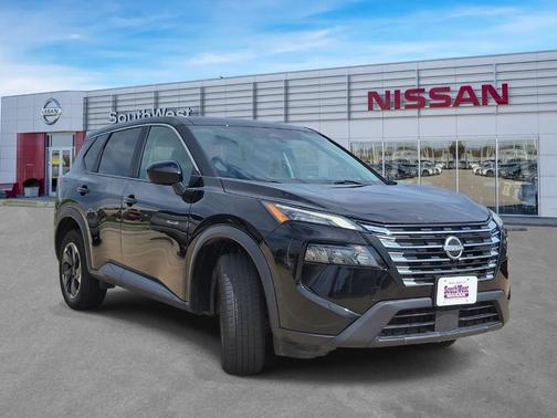 Super Black 2024 Nissan Rogue SV