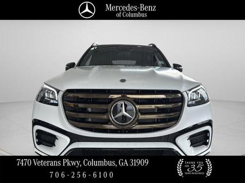 Moonlight White 2026 Mercedes-Benz GLS 450 4MATIC