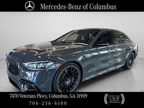 Gray 2026 Mercedes-Benz AMG S 63 E Base