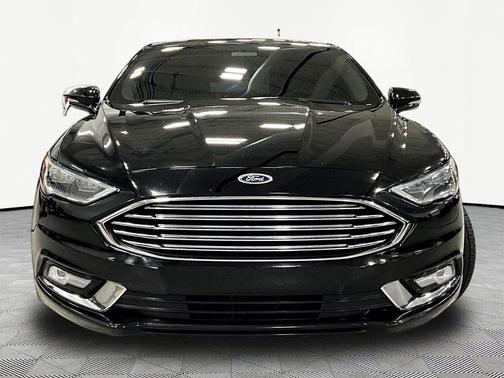 Shadow Black 2017 Ford Fusion SE
