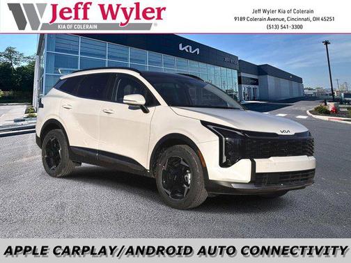 Snow White Pearl 2026 Kia Sportage Hybrid EX