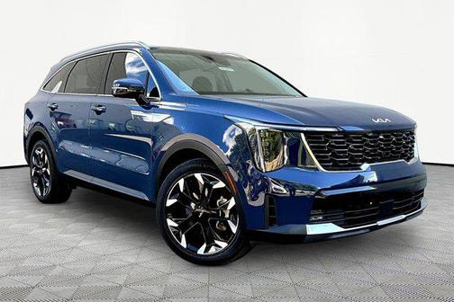 Midnight Lake Blue 2024 Kia Sorento EX