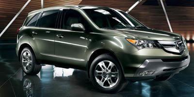 Dark Cherry Pearl 2007 Acura MDX Technology