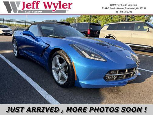 Laguna Blue Tintcoat 2015 Chevrolet Corvette Stingray