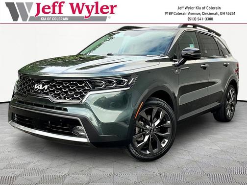 Aruba Green 2023 Kia Sorento SX