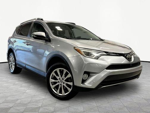 Silver Sky Metallic 2017 Toyota RAV4 Limited
