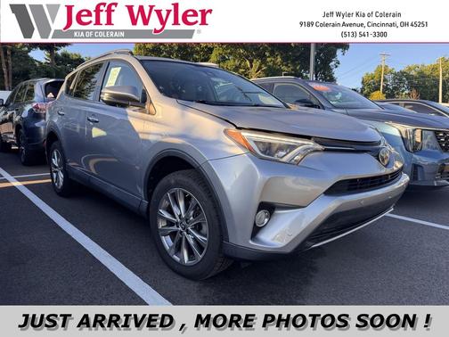 Silver Sky Metallic 2017 Toyota RAV4 Limited
