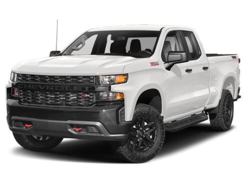 Summit White 2020 Chevrolet Silverado 1500 Custom Trail Boss